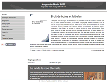 Tablet Screenshot of marguerite-marie-roze.publibook.com